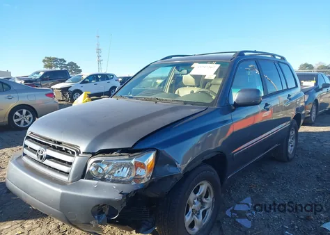 2006 Toyota Highlander from USA, damaged, VIN JTEGD21A960145953